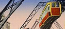 Schwebebahn in Barmen